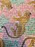 Laptop Bag - yellow/green/leopard